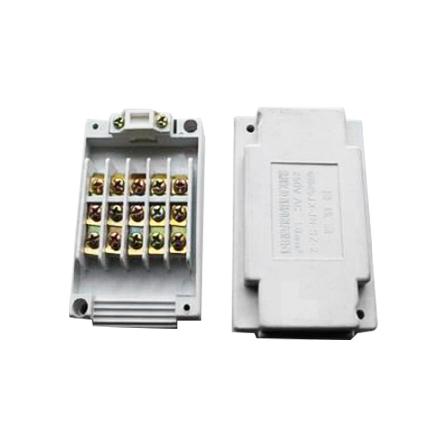 JX-JN-SZ-2 250 V 1 mm² Biała 5-pozycyjna skrzynka zaciskowa